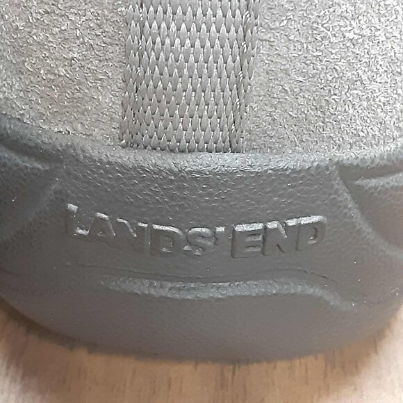 Lands’ End Women's All Weather Insulated Suede Leather Zip Moc Shoes Sz 9.5B - Picture 8 of 10